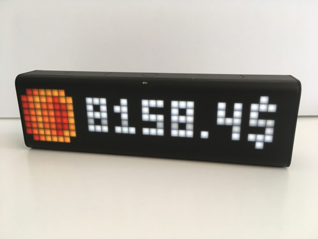 Horloge Bitcoin LaMetric Time